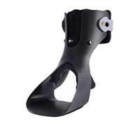 QIUFANGY Knob airbag drop foot fixation support, slim ankle foot orthosis, comfortable foot support, suitable for stroke sprain fracture(Right,Large)