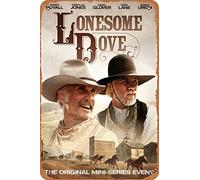 QIUJUPP Lonesome Dove Movie Poster Retro Metal Sign Vintage Tin Sign for Cafe Bar Home Wall Decor 12 X 8 inch