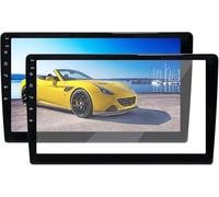 Qiukuicaoben Universal Car Radio Tempered Glass Screen Protector，Anti-Scratch HD Clear Android GPS Navigation Screen Protector Foils, Waterproof Film for 9"/10.1" Touchscreen (9 in)