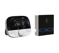 Qiumi RF Smart Wifi Thermostat VA Color Display Wall-hung Boiler Wireless Thermostat Strong RF Signal for Sub1G Communication