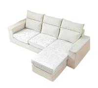 QIUMING 1/2/3/4Seater Crushed Velvet Sofa Seat Covers Plush Stretch Sofa Cushion Covers Elastic Couch Slipcover for Living Room Decor