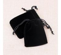 QIUMING 100Pcs (5x7cm 7x9cm 9x12cm) 50Pcs/Lot Drawstring Velvet Sachet Pouches Small Size Jewelry Gift Display Packing Bags