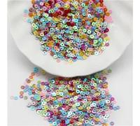 QIUMING 3mm 4mm 5mm 6mm Sequin Flat Round Loose Sequins Crafts Paillette Sewing Clothes Decoration DIY Accessory Lentejuelas Para Coser