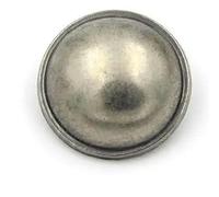 QIUMING 6-20pcs/lot 15-28mm Vintage silver bronze thin-edged bald mushroom metal button fashion button suit coat button