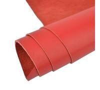 QIUMING Genuine Sheepskin for Sewing, Brown Lambskin Leather Sheets for Crafting and Personalized Project