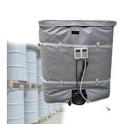 QIUNAOZI Industrial-grade drum heating blanket 200L protective material is silicone cloth that can withstand high and low temperatures is not easily corroded and has a long service life 1000L