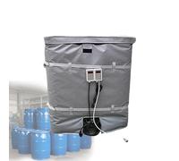 QIUNAOZI Oil drum heating blanket 220V heating range 0-120°C protective material is silicone cloth can withstand high and low temperatures is not easily corroded and has a long service life 1000L