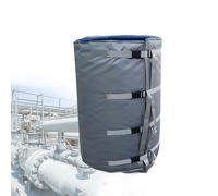 QIUNAOZI Oil drum heating blanket 220V heating range 0-120°C protective material is silicone cloth can withstand high and low temperatures is not easily corroded and has a long service life 200L