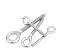 QIUSHIBO Eye Bolts 304 Stainless Steel M4 M5 M6 M8 M10 M12 M14 M16 M18 M20 M22 M24 Eye Bolt Eyebolt Lifting Eyebolts Eye Screws Left Hand Eye Bolt Eye Bolt(M20 1PC)