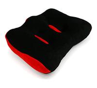 QiuShuiDr Memory Foam Sit Bone Relief Cushion for Butt, Lower Back, Hamstrings, Hips, Ischial Tuberosity for Home and Office Men and Women