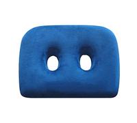 QiuShuiDr Memory Foam Sit Bone Relief Cushion with Two Holes, Lift Hips Up Seat Cushion, Orthopedic Support Cushion for Sciatica, Tailbone And Hip Pain Pressure Relief on The Back