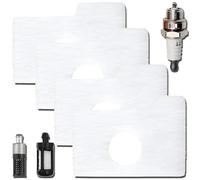 Qiuwanzia 1130 124 0800 Air Filter for stihl 017 018 MS170 MS180 MS170C MS180C ms 180 Chainsaw Replace Parts with Spark Plug