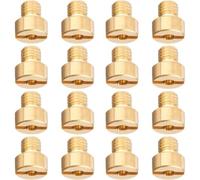 Qiuwanzia 16pcs Main Jet Kit Replacement Carburetor for Mikuni VM22 VM24 VM26 125cc 150cc 200cc Motorcycle Dirt Bike Racing Engine Accessories 88 90 95 98 100 105 110 115 120 125 130 135 140 145