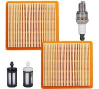 Qiuwanzia 4180 141 0300 Air Filter for Stihl FS91 FS91R KM91R FS89 FS131 FS311 FC96 KM91R KM111R KM131 KM131R BT131 HT102 HT103 HT132 HT133 String Trimmer Brushcutter Air Cleaner Element