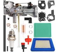 Qiuwanzia 498298 692784 Carburetor for Briggs & Stratton 492611 495951 490533 495426 5HP Carb 112202 134202 112212 112231 112232 112252 112292 135202 133212 130202 Engine with Air Filter