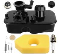 Qiuwanzia 498809 Fuel Tank 795477 Carburetor 698369 Air Filter Kits for BS 494406 498809A 795469 794147 699660 794161 498811 Carburettor for Most 09J000 09L000 09S000 09T000 Vertical Mower