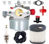 Qiuwanzia 640303 640350 640271 Carburetor for Tecumseh LEV100 LEV105 LEV120 LV195EA LV195XA for Toro 5hp 4.5hp 5.5hp 6.0hp 6.5hp 20016 20017 20018 20012 20072 22 inch Recycler Lawn Mower Engins Parts