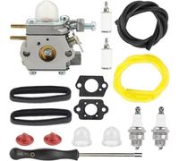 Qiuwanzia 753-06190 Carburetor for Troy Bilt TB22 TB21EC TB22EC TB32EC TB42EC TB80EC TB2040XP WT973 WT1116 for Murray M2500 M2510 RM2510 for Bolens BL110 BL160 BL425 Trimmer Weed Eater Parts