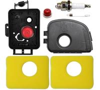 Qiuwanzia 799579 Air Filter 595660 Air Cleaner Cover 595663 Air Filter Base for BS 590581 08P502 08P602 09P602 09P702 300E 450E 500E for Troy Bilt TB110 TB115 TB554 Series Lawnmower Engines Parts