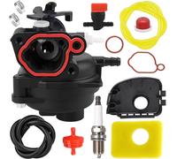 Qiuwanzia 799583 Carburetor Kit 593261 595656 591979 591160 590556 591109 798674 for Lawnmower Engines 08P502 8P502 09P602 9P602 300E 450E 500E 550E 550EX 08P500 09P702 125cc 140cc