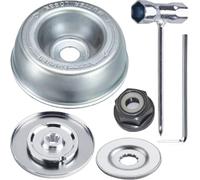 Qiuwanzia Blade Adapter Kit Garden Machine Lawn Mower kit for Stihl Models FS55 FS56 FS81 FS90 FS80 for Husqvarna for Universal String Trimmers Brush Cutter Maintenance Kit with Collar Nut