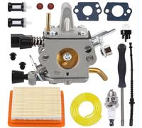 Qiuwanzia FS120 Carburetor for Stihl FS200 FS020 FS202 FS300 FS350 FS450 FS480 FR350 FR450 FR480 SP200 TS200 BT120 BT120C BT121 String Trimmer engines 4134 120 0653 4134 120 0603