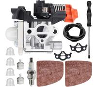 Qiuwanzia FS94 HL94 Carburetor for FS94R FS 94 KM94R HL94 R-Z KM94 KM FS HL 94 94R Brushcutter for ZAMA RC2 S243 Replaces Parts 4149 120 0602 with Spark Plug Air Filter