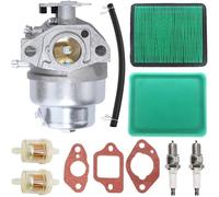 Qiuwanzia GCV160 Carburetor for Honda GCV160 HRB216 HRR216 HRS216 HRT216 HRZ216 GCV160A GCV160LAO Pressure Washer Lawn Mower Replaces Parts 16100-Z0L-013 with Air Filter