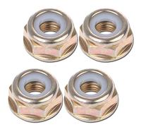 Qiuwanzia M10 x 1.25 Universal Left Hand Thread Blade Nut for Blade Nuts Fits all trimmers with M10x1.25 left-hand thread for String Trimmer Brush Cutter Gear Head Blade Case Accessories
