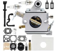 Qiuwanzia MS170 C1Q-S57 Carburetor for STIHL 017 018 MS180 MS 170 MS 180 Chainsaw Parts Replaces for Zama C1Q-S57A C1Q-S57B 1130-120-0603 1130 124 0800 with carburetor repair kits