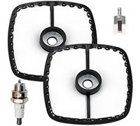 Qiuwanzia SRM225 Air Filter for Echo SRM210 SRM225 A226001410 SRM210 GT225 PAS225 SRM230 PB250 PB250LN HC150 GT200 GT-200 GT-225 HC-150 HC-225 PAS-225 PAS-265 PB-250 Trimmer Blower 130310-54130