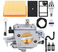 Qiuwanzia TS 400 Carburetor for Stihl TS400 Concrete Cut-Off Saw HS-274E, 4223 120 0600, 4223-120-0650, 4223 120 0652 with Air filter 4223 141 0300 Pre filter 4223 141 0600