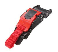 qiuxiaoaa Motor Bike Helmet Chin Strap Speed Sewing Clip 9 Gear Quick Release Buckle Hot Side Mirror/Accessories Black+Red