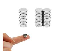 Qiuyan 30pcs Strong Small Mini Round Refrigerator Office Magnets for Fridge, Whiteboard, Dry Erase Board in Home, Kitchen, Office and School