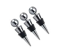 Qiuyan 3pcs Bottle Stopper for Wine Collection Red Wine Champagne Beer Saver Sealer