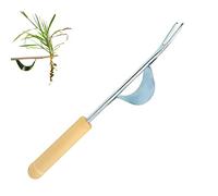 Qiuyan Stainless Steel Hand Weed Puller Long Handle Weed Remover Tool Y Shape Dandelion Weeder Fork Manual Root Weeding Tools for Garden Lawn Yard - 12.6"