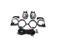 QIUYBGF Compatible With Toyota For Camry For Hybrid 2010 2011 2012 2013 2014 Auto Body Kit Front Bumper Fog Lamp Grating Cover With Switch And Wring