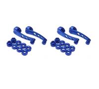 QIUYMGFG 1/2Set 2Pcs/Set Aluminum Alloy Universal Car Window Handle Winder Riser Replacement Red Blue Silver Black Power Window Switch Regulator Pulley(Blue 2Set 4Pcs)