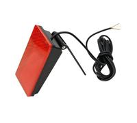 QIUYMGFG Car Third Brake Lights 1pc Universal Rear Bumper Strobe Brake Feature & Adjustable Add-On Mounting Bracket For Car SUV(Red Lens)