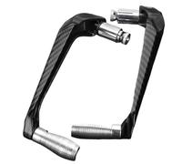 QIUYMGFG Motorcycle Handguards Fit for GSXR600 1992-2024 Motorcycle Handle Guard Brake Clutch Levers Protector Motorcycle Hand Guards(Lever Guard Sliver)