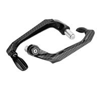 QIUYMGFG Motorcycle Handguards Motorcycle Scooter Mountain Bikes Brake Guard Lever Handlebar Clutch Handguard Protector Modification Motorcycle Hand Guards(Black)