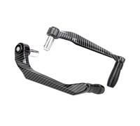 QIUYMGFG Motorcycle Handguards Universal 7/8" Motorcycle Brake Lever Guard Handlebar Protector Clutch Handguard Bow for Sport Street Bike Scooter Motorcycle Hand Guards(Black)