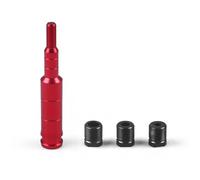 QIUYMGFG Shifter Cable Housing Kit M10x1.5 Shift Knob Extender Extension Adjustable Lever Gear Shifter Fit For Acura Transmission Cable(Red)