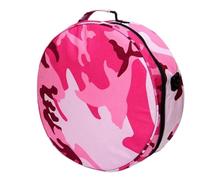 QIUYMGFG Swim Bag Scuba Diving Regulator Bag with Shoulder Strap Storage Bag 35cmx11cm Round(Pink)