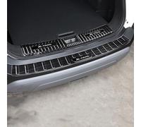 QIUYU2024 2 Pieces Car Rear Bumper Guard Protector Trim for X-Trail T33 2022 2023 2024, Stainless Steel Anti-Scratch Trunk Edge Sill Protector Cover