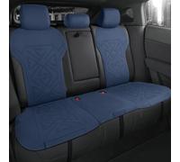 QIUYU2024 All Season Protection Breathable Suede Car Seat Cover for Xpeng G6 2024 2025 Front and Rear Seat Breathable Protector Cover,Blue
