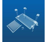 Qiveno Large Turtle Docks Adjustable Hanging Basking Platform with Slip-Resistant Surface, Sturdy Construction for Aquatic Turtles, Easy to Install and Maintain(15'' x 8.1'')