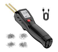 Qivine 500W Wireless Handheld Plastic Welder with LCD Display, 5000mAh USB Rechargeable Plastic Welding Kit with 200 PCS Hot Staples, Plastic Repair Kit for Repairing Broken Cracked Plastic Parts