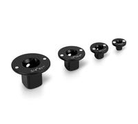 Qivine Impact Socket Adapter Set, 4pcs Impact Wrench Adapter, High Speed Nut Driver 1/4", 3/8" and 1/2" Drive for Nuts, Drills, Sockets, Cordless Screwdrivers