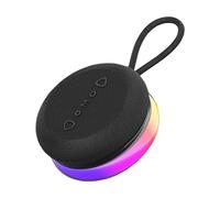 Qivine IPX5 Waterproof Magnetic Bluetooth Speaker with Stereo Sound, Portable Wireless Speaker, 8H Playtime Smart Speaker, RGB Light As Phone Stand Portable Speakers for Shower, Travel, Sport